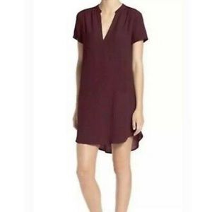 Nordstrom Lush Hailey Crepe Shift Dress size M